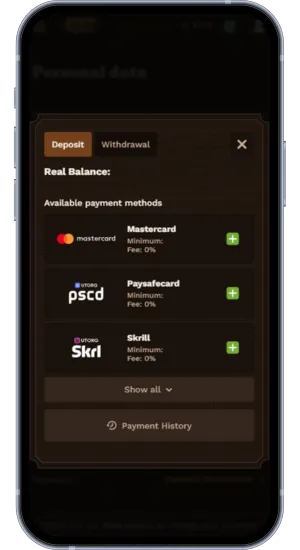 Make a deposit